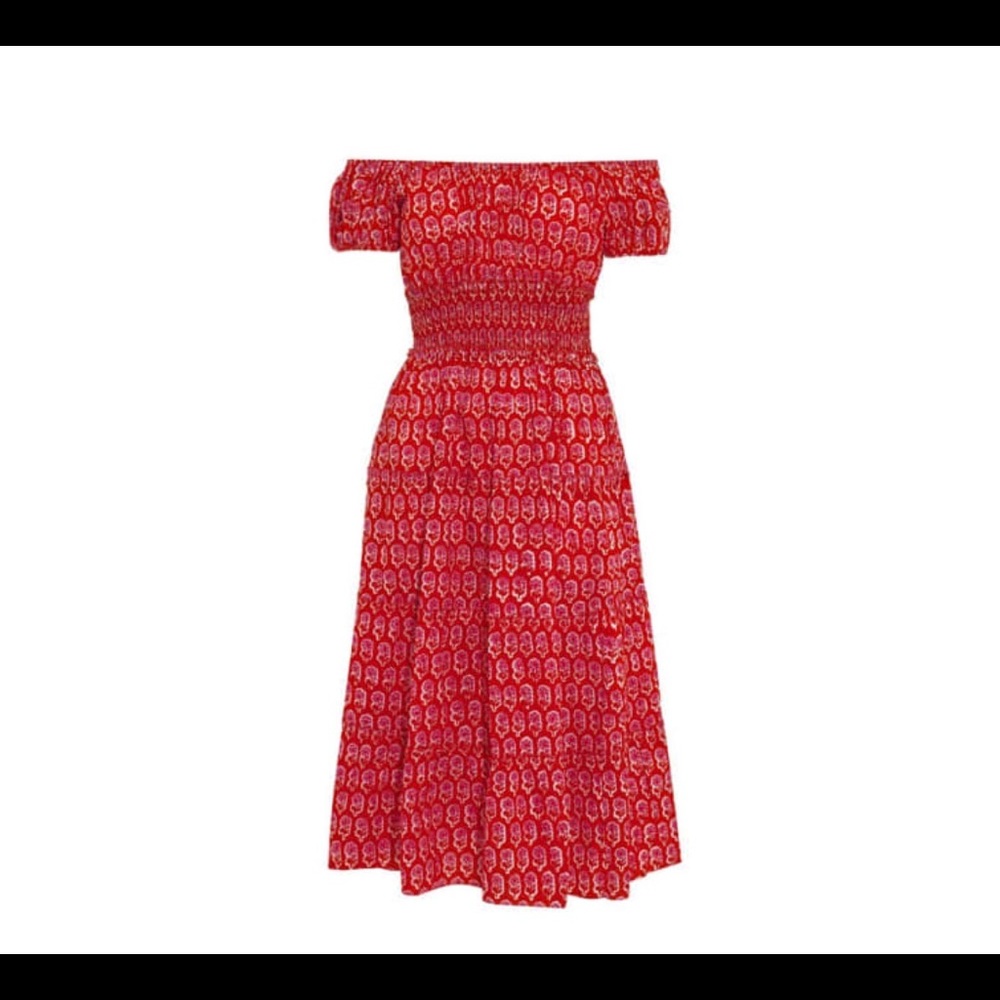 Pink city prints ruby daisy rah rah dress